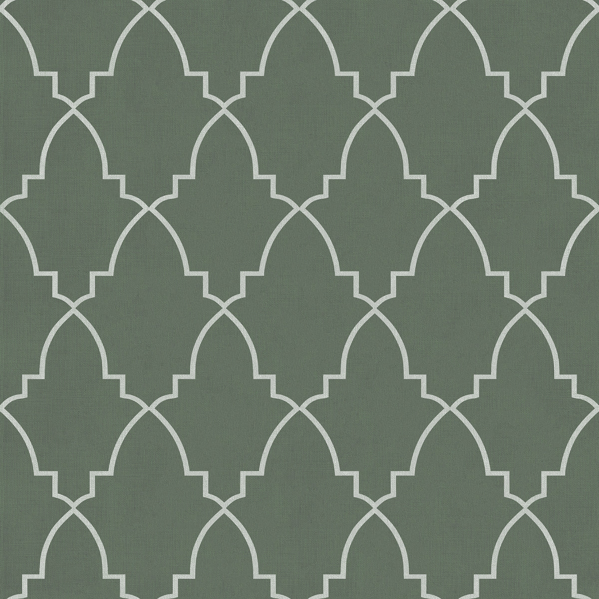 Medina Trellis Green Peel and Stick Wallpaper