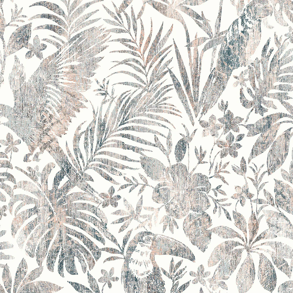 Birdsong Tropic Beige Peel and Stick Wallpaper