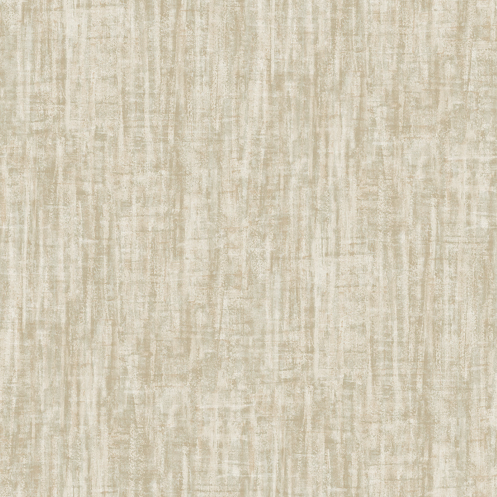Washed Linen Weave Green Wallpaper