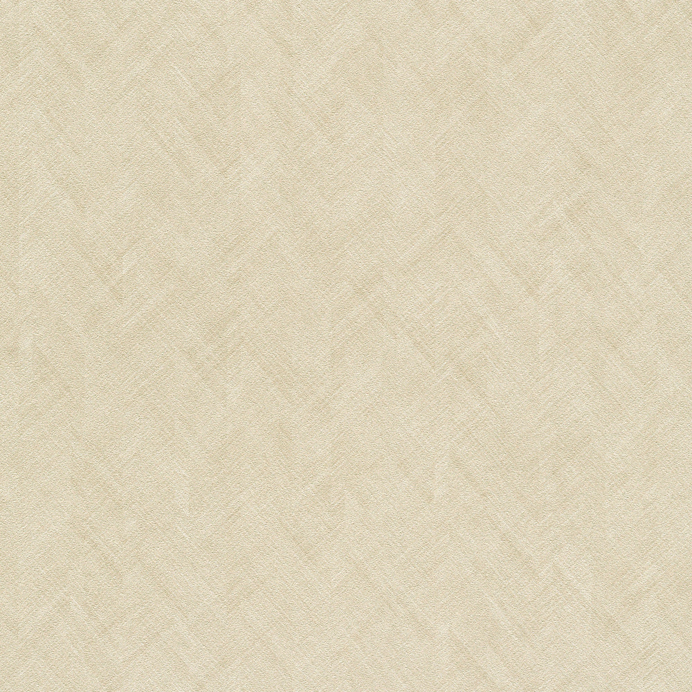 Rythmic Chevron Stripe Beige Wallpaper
