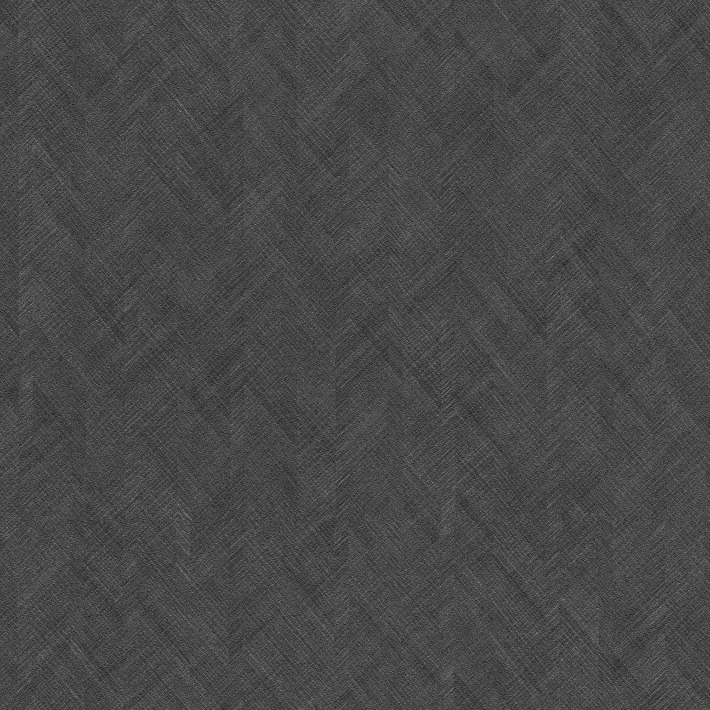 Rythmic Chevron Stripe Anthracite Wallpaper