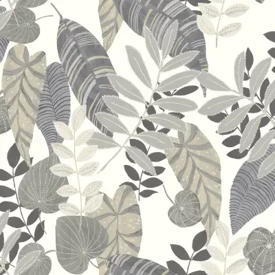 Tropicana Leaves Fabric