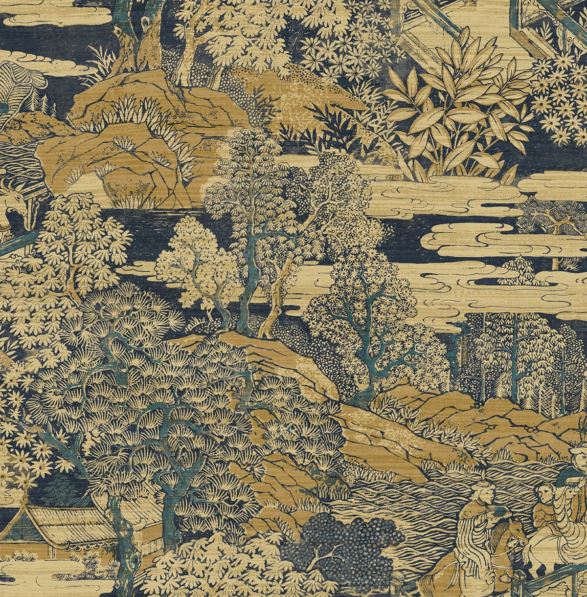Zelkova Garden Toile