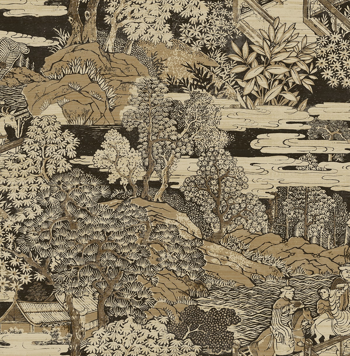 Zelkova Garden Toile