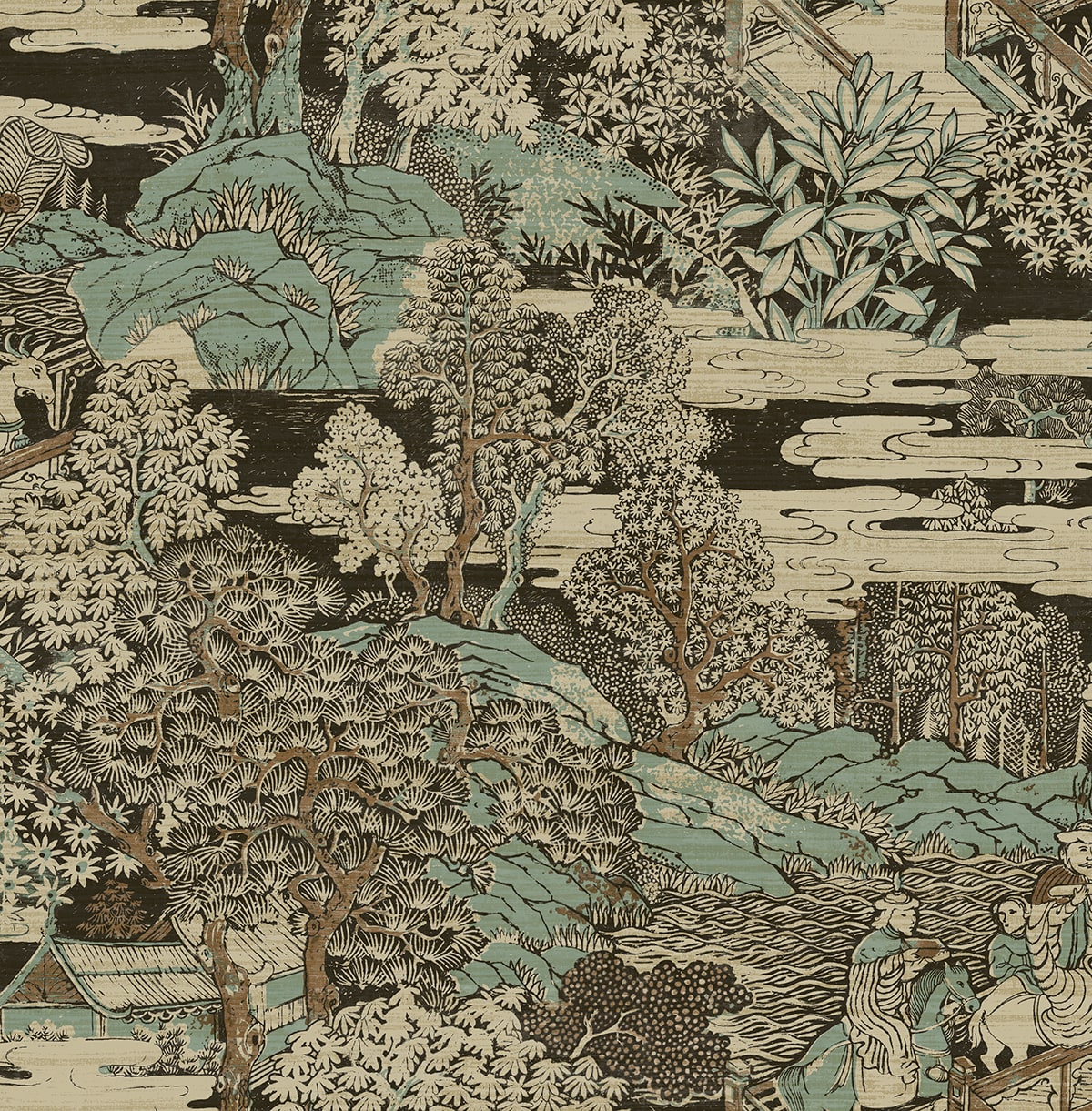 Zelkova Garden Toile