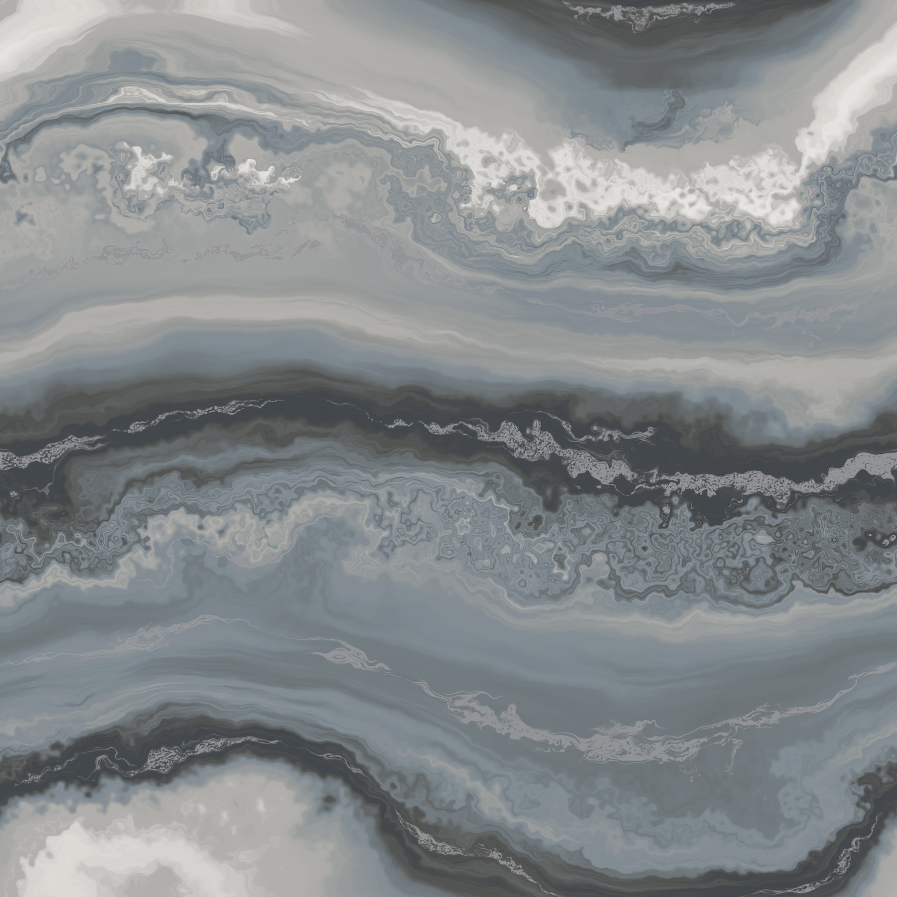 Moontide Blue Agate High Performance Wallcovering