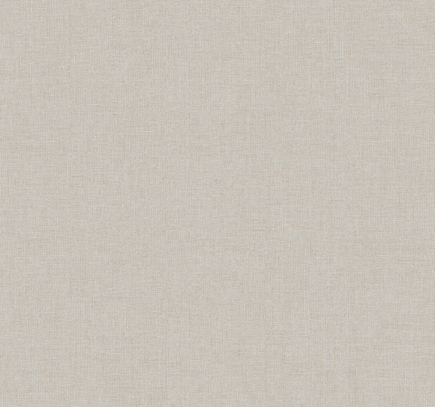 Heathered Linen Beige Faux Fabric Wallpaper