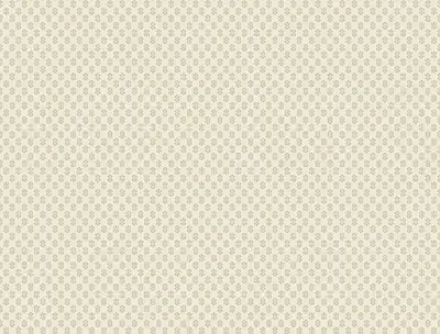 Brioni Cream Floral Stamp Wallpaper