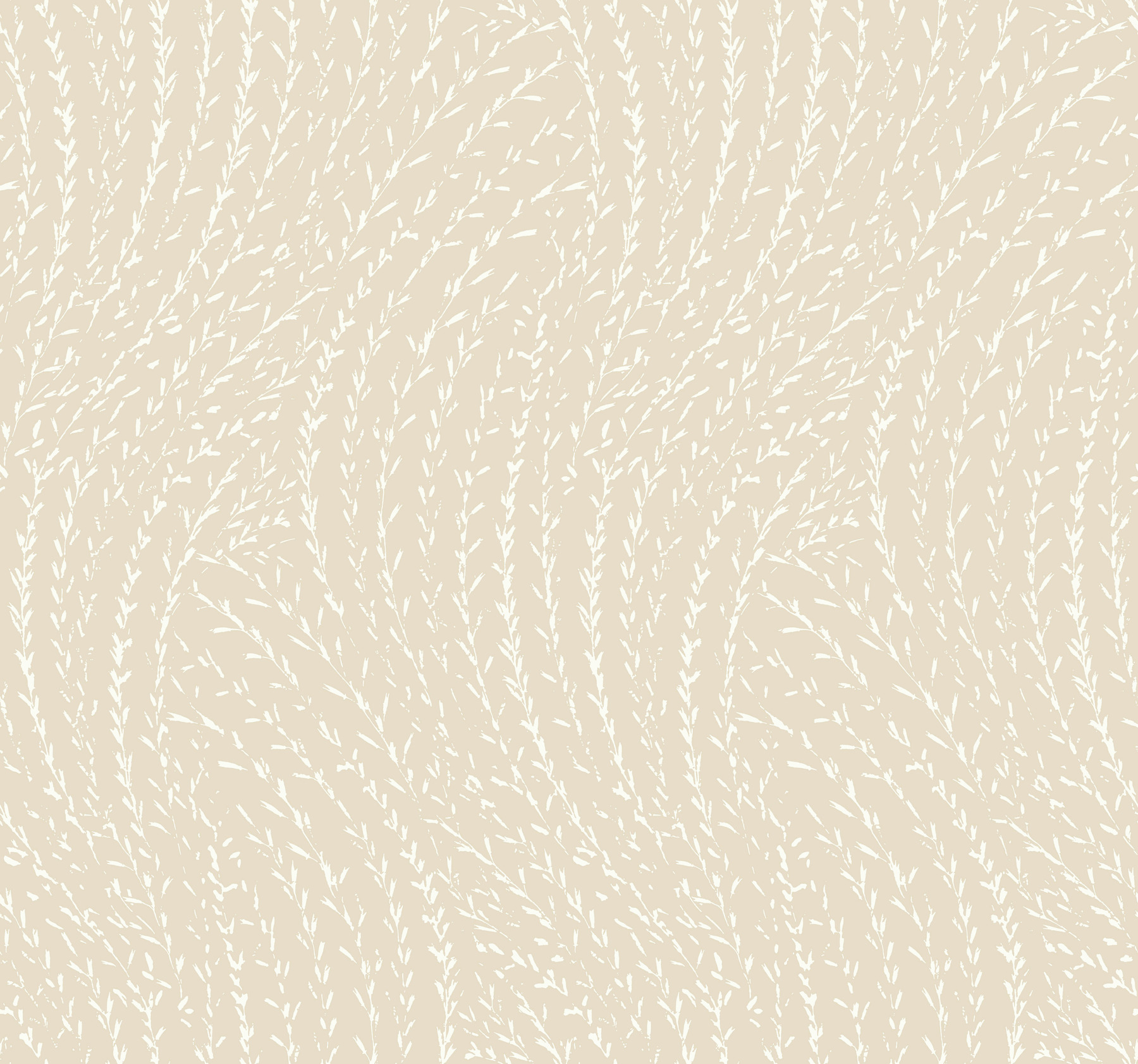 Willow Song Wheat Botanical Wallpaper