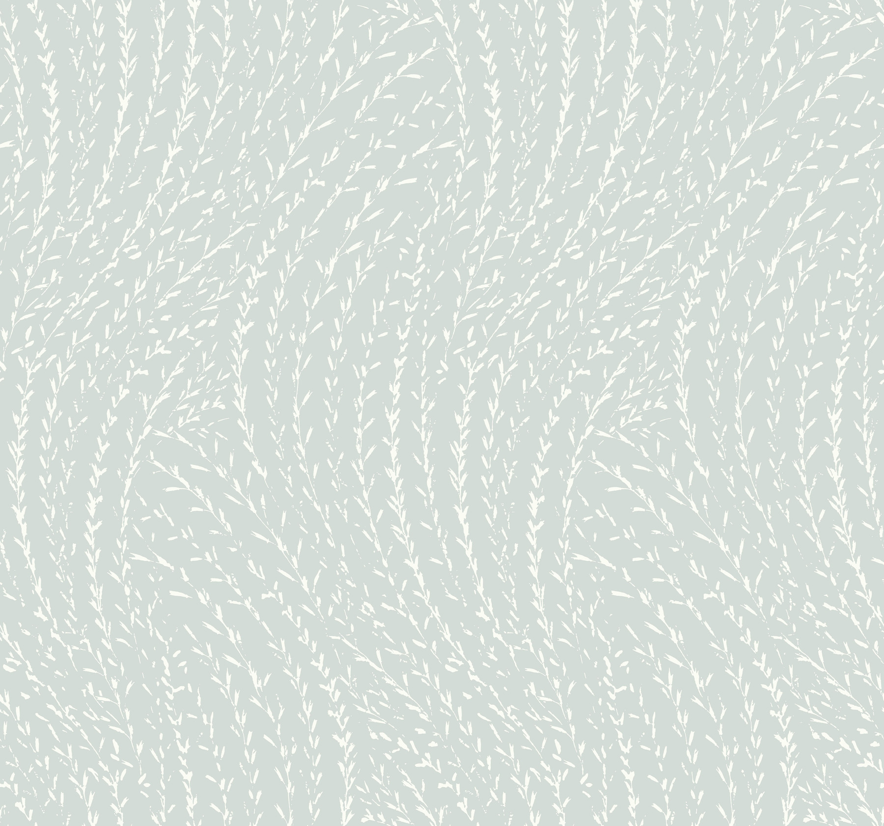Willow Song Light Blue Botanical Wallpaper