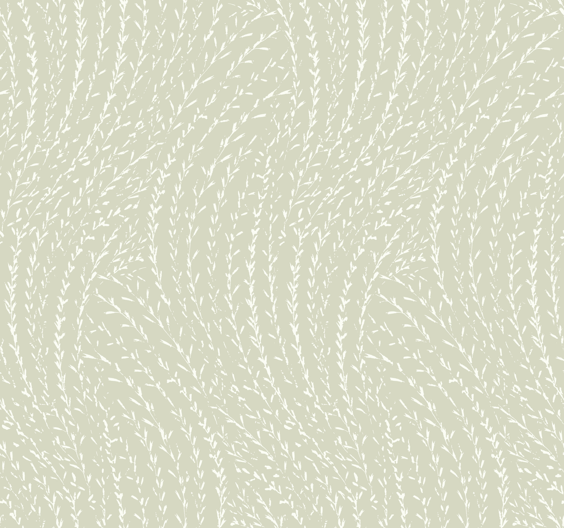 Willow Song Sage Botanical Wallpaper