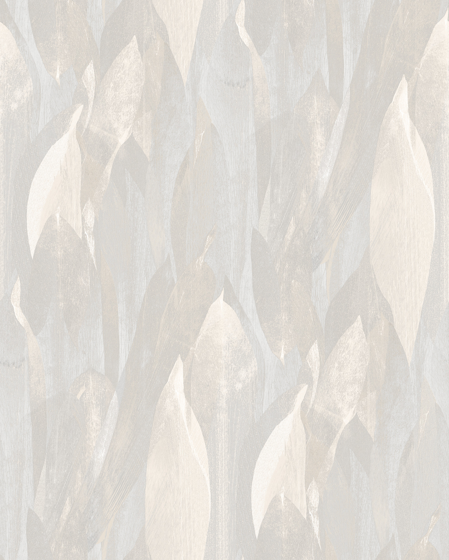 Shimmering Canopy Light Grey Botanical Wallcovering