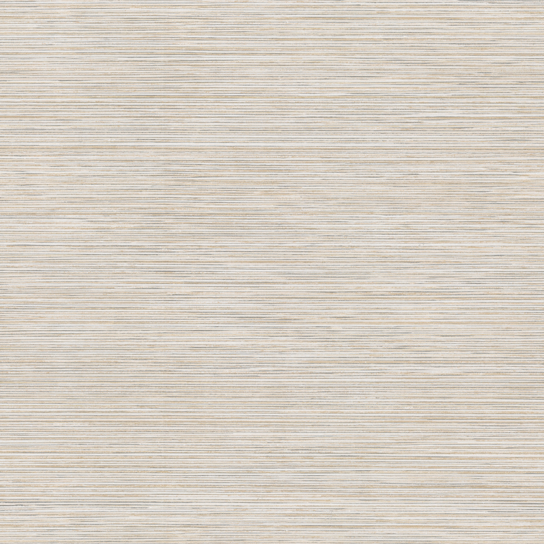 Stacked Bamboo Silver Stripe Wallpaper