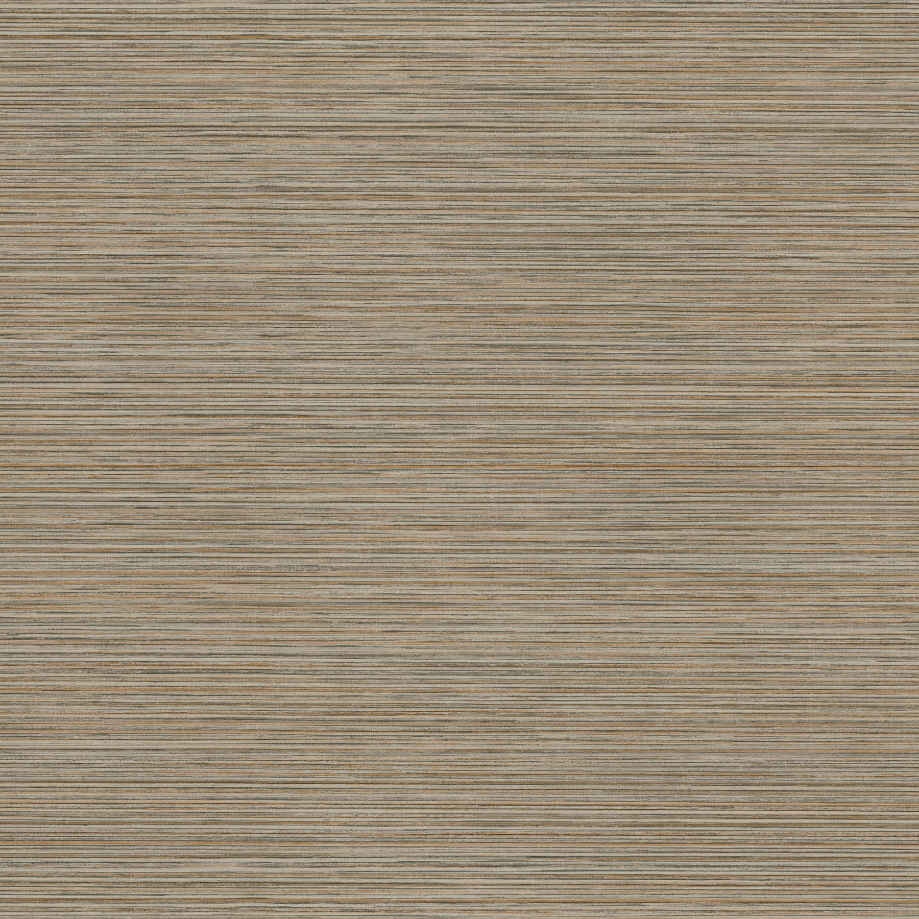 Stacked Bamboo Light Brown Stripe Wallcovering