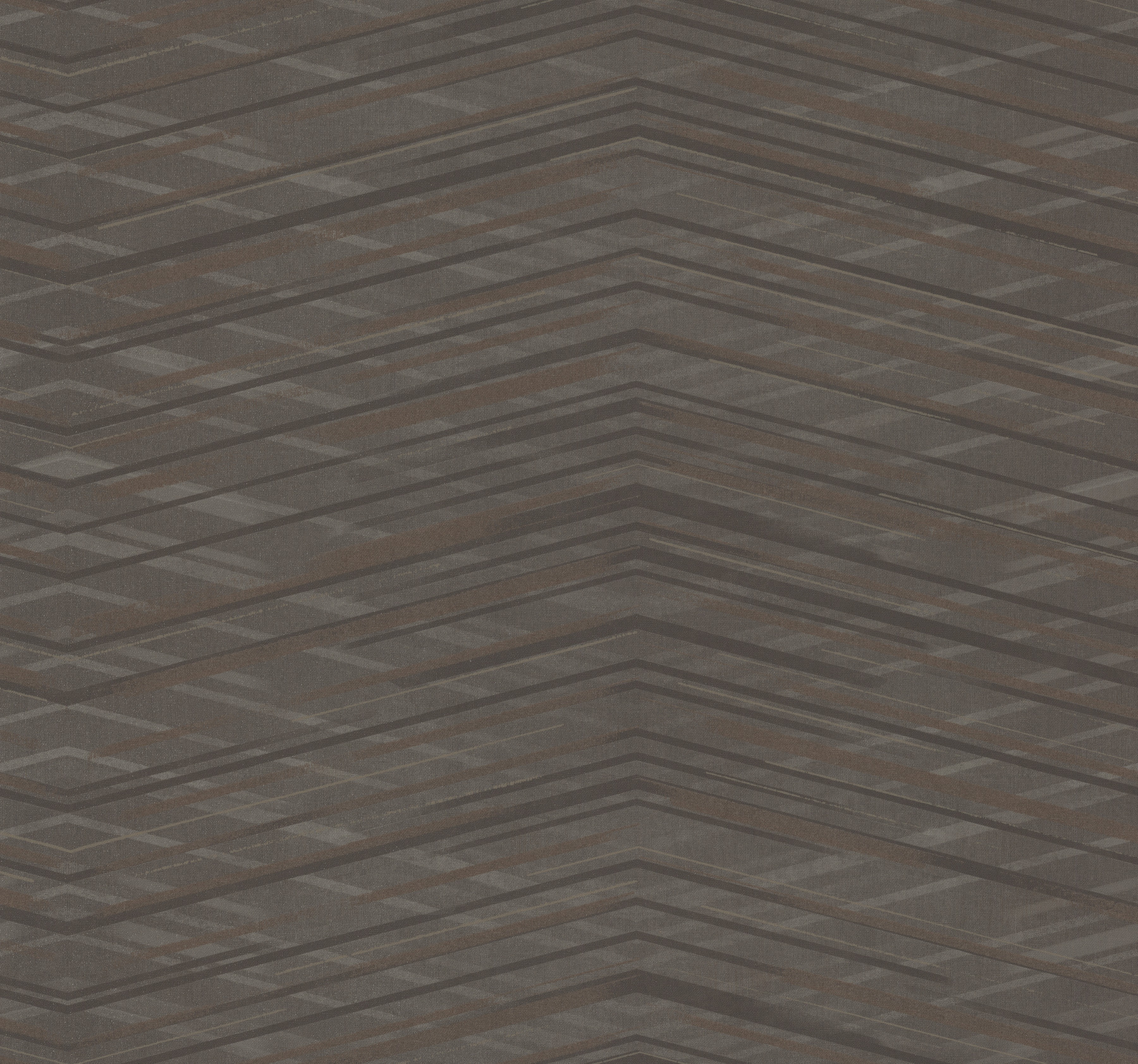 Focal Point Chocolate Chevron Wallcovering