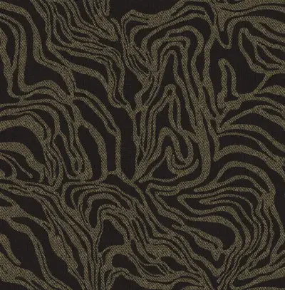 Massar Black Modern Marbled Wallpaper