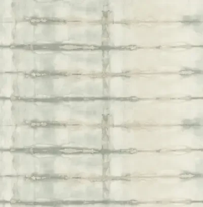 Modulus Seafoam Geometric Stripe Wallpaper