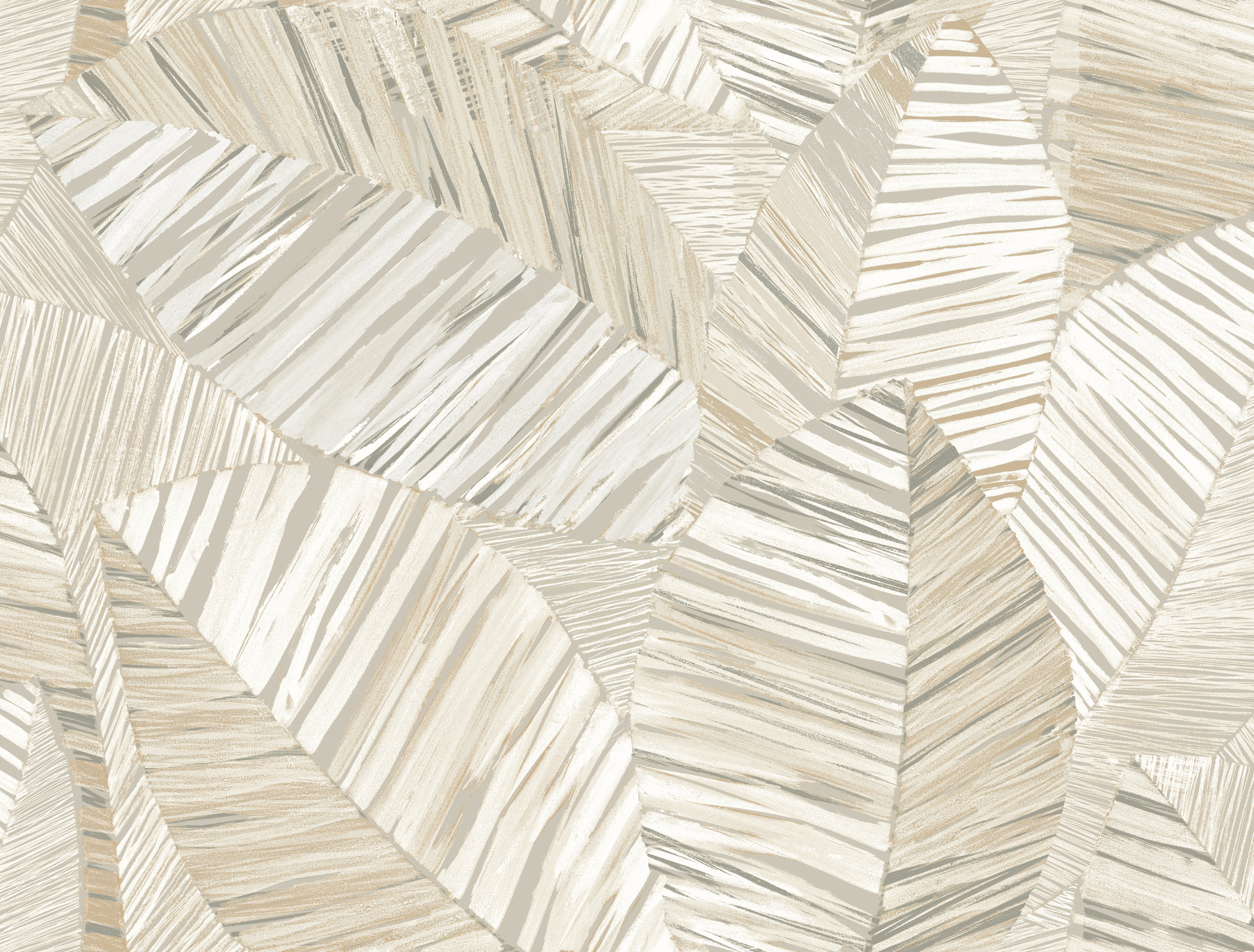 Crown Canopy Neutral Palm Peel + Stick Wallpaper