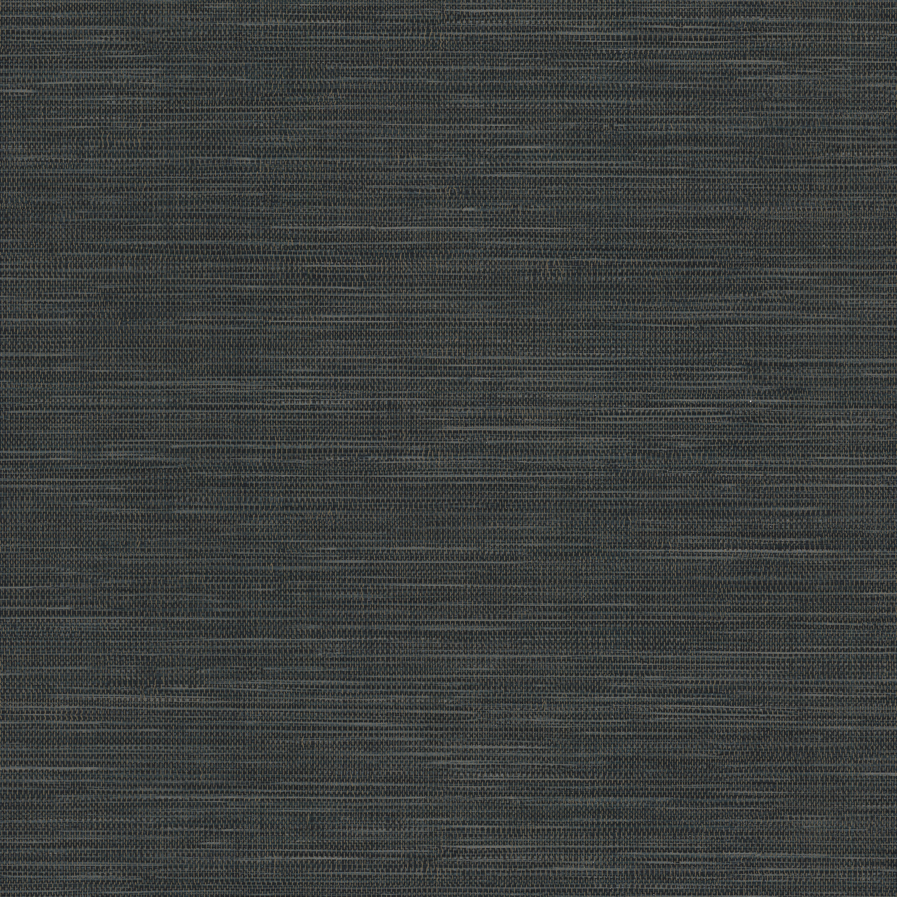 Winn Black Faux Grasscloth Wallcovering
