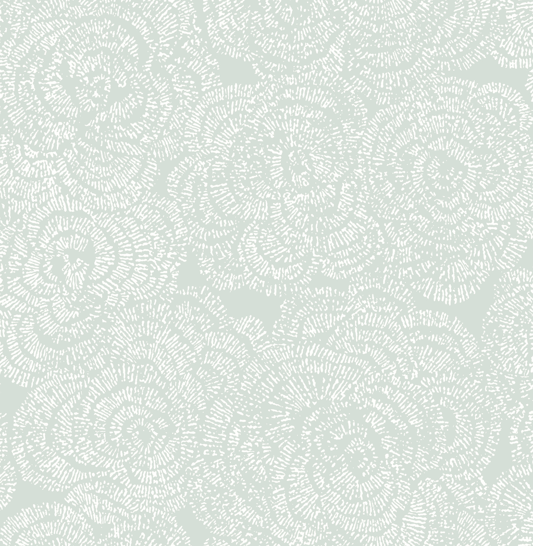 Ambroise Seafoam Abstract Floral Wallpaper