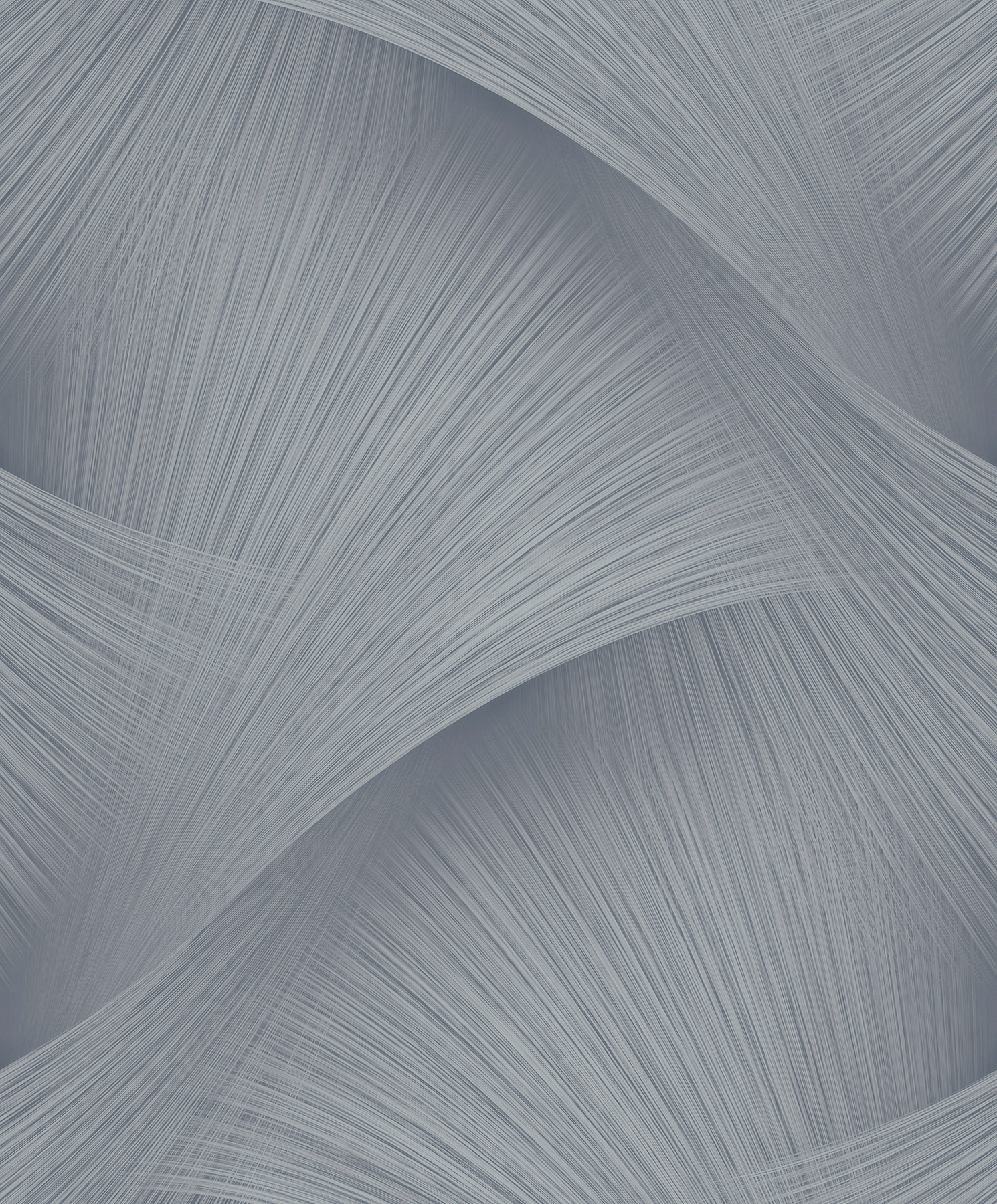 Etched Reeds Slate Abstract Wallpaper