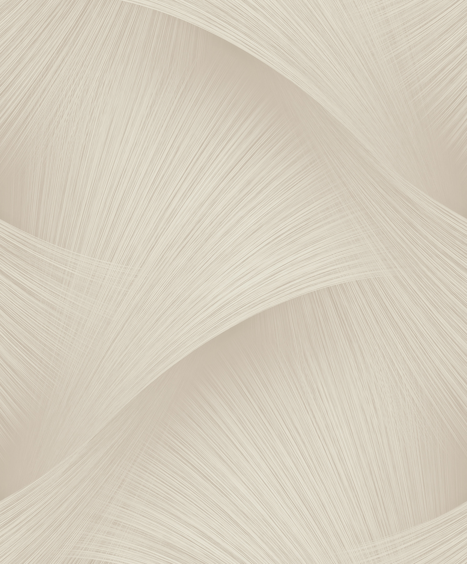 Etched Reeds Beige Abstract Wallpaper