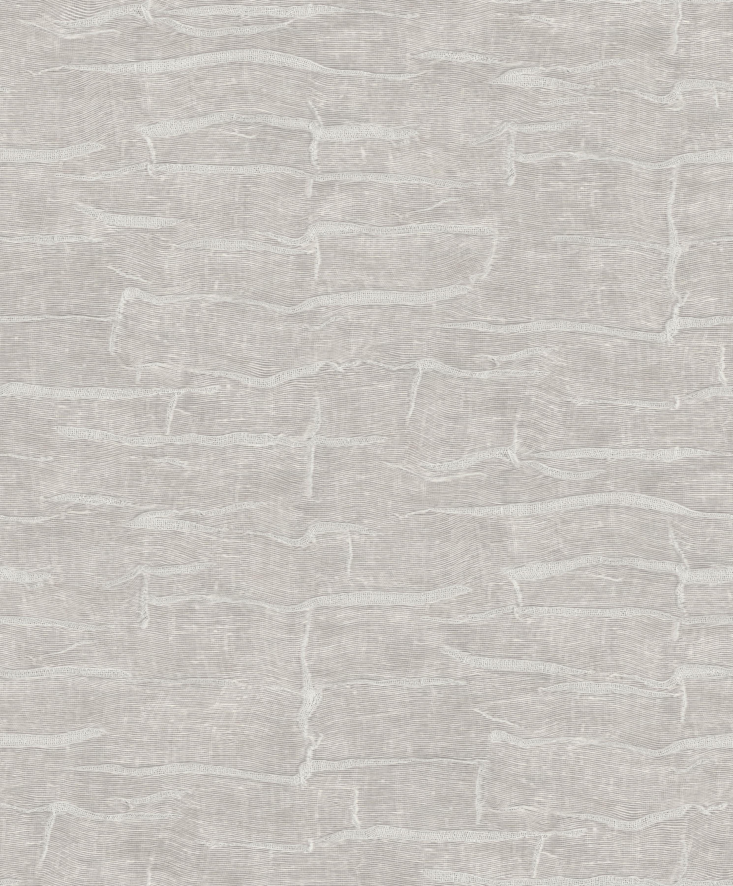 Sculpted Burlap Grey Textured Wallpaper