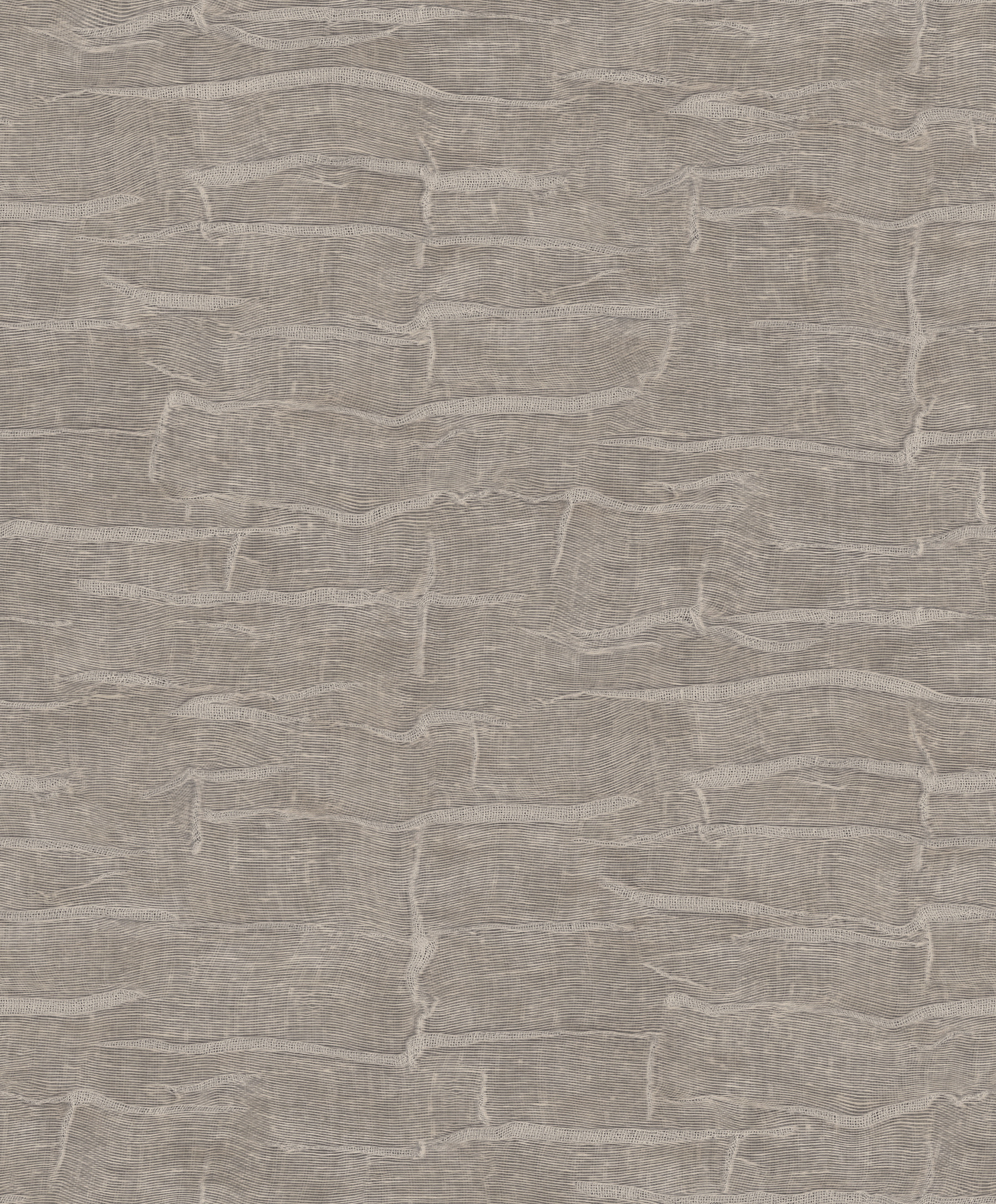 Sculpted Burlap Dark Grey Textured Wallpaper