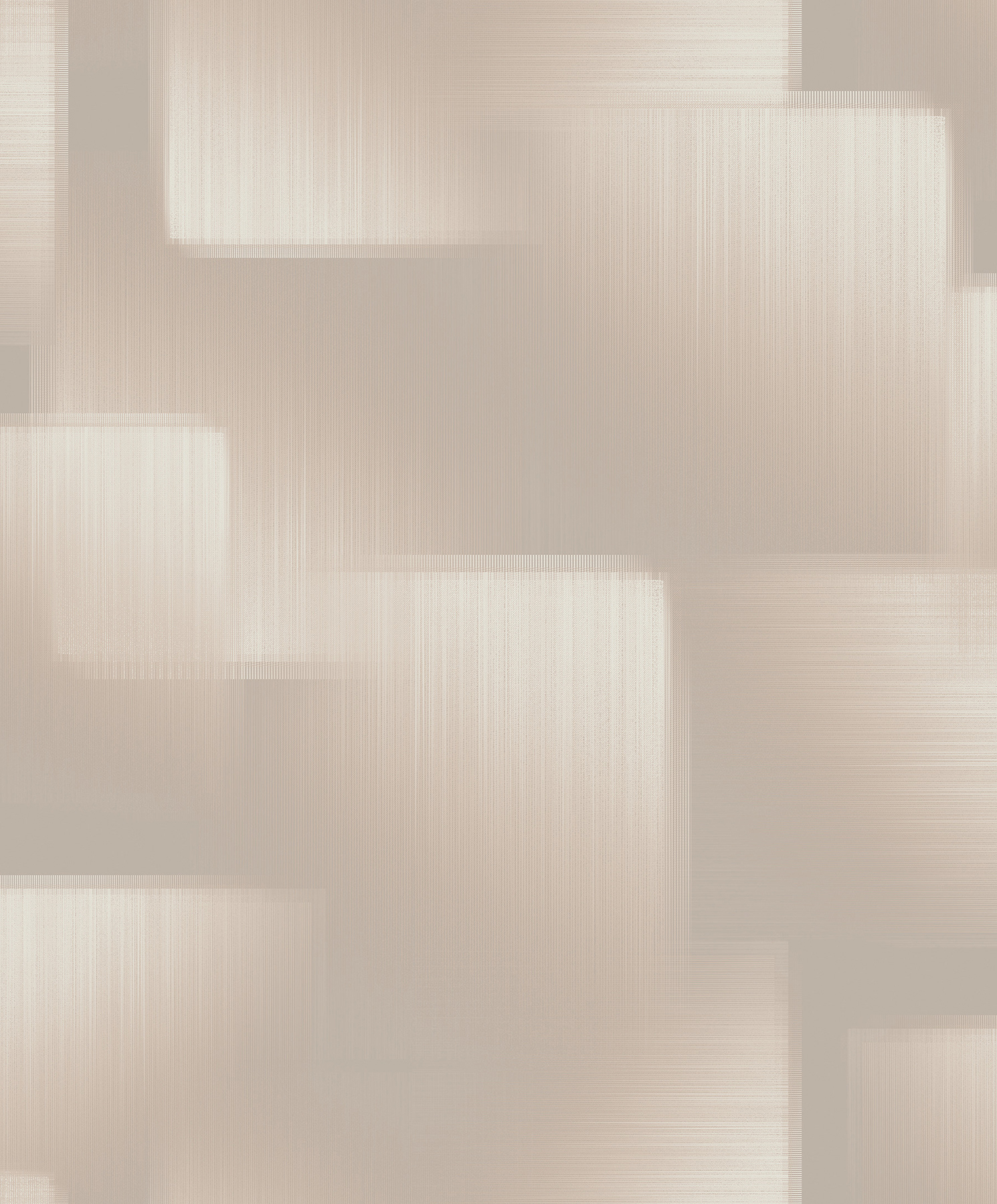 Silk Madras Beige Abstract Geometric Wallpaper