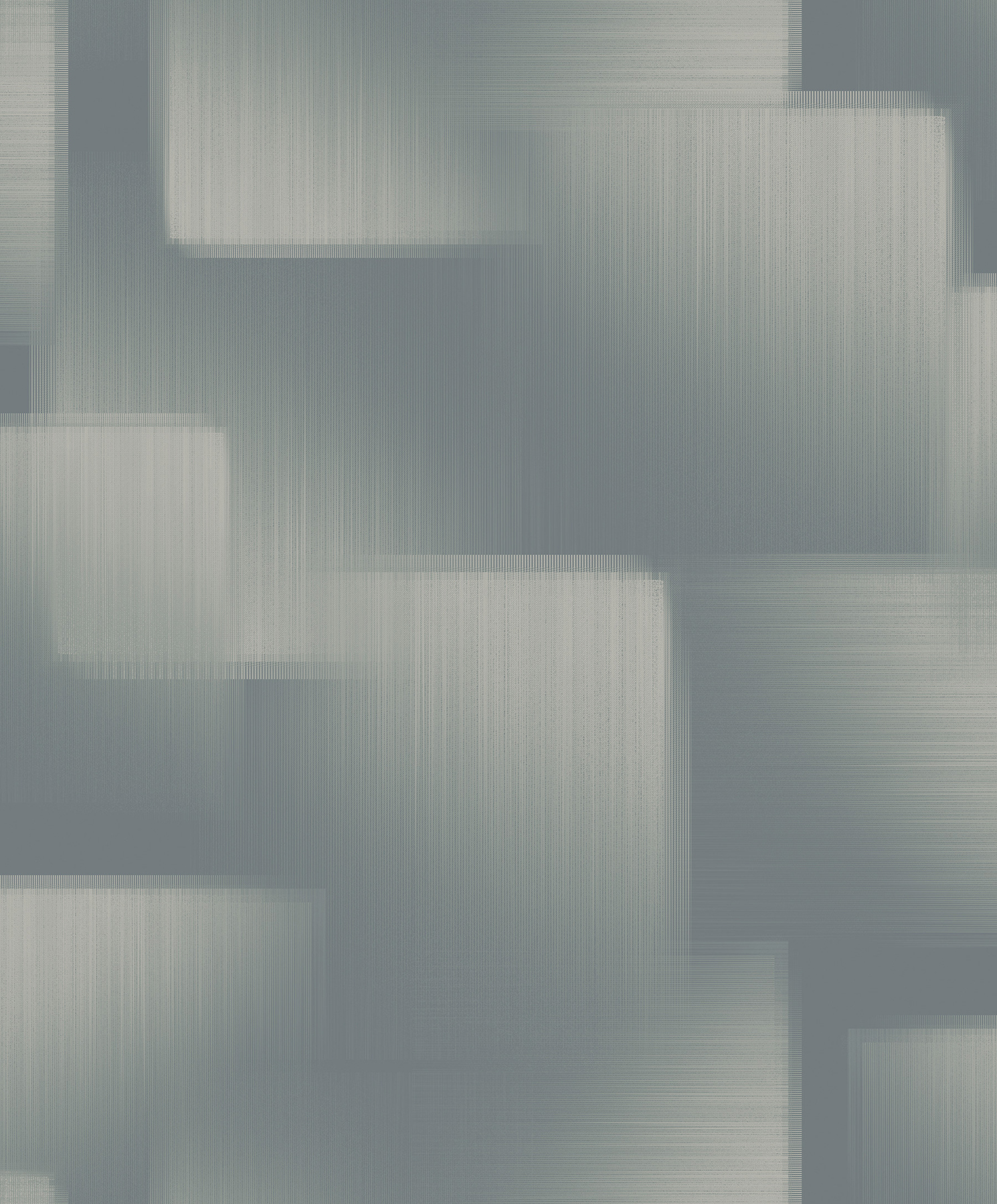 Silk Madras Slate Abstract Geometric Wallpaper