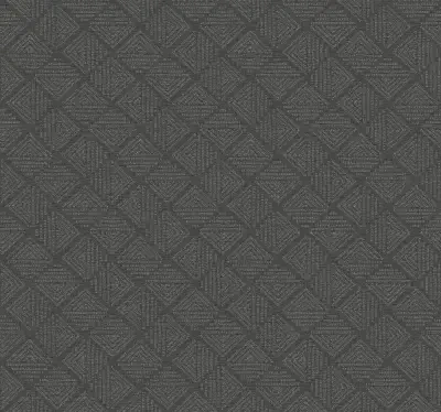 Center Square Charcoal Wallpaper