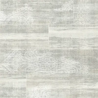 Inaya Light Blue Ornament Wallpaper