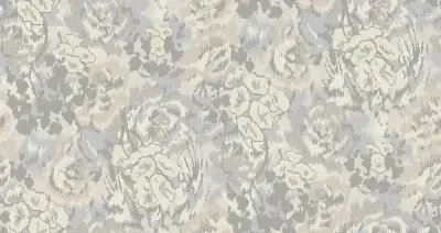 Flower Pot Grey Wallpaper