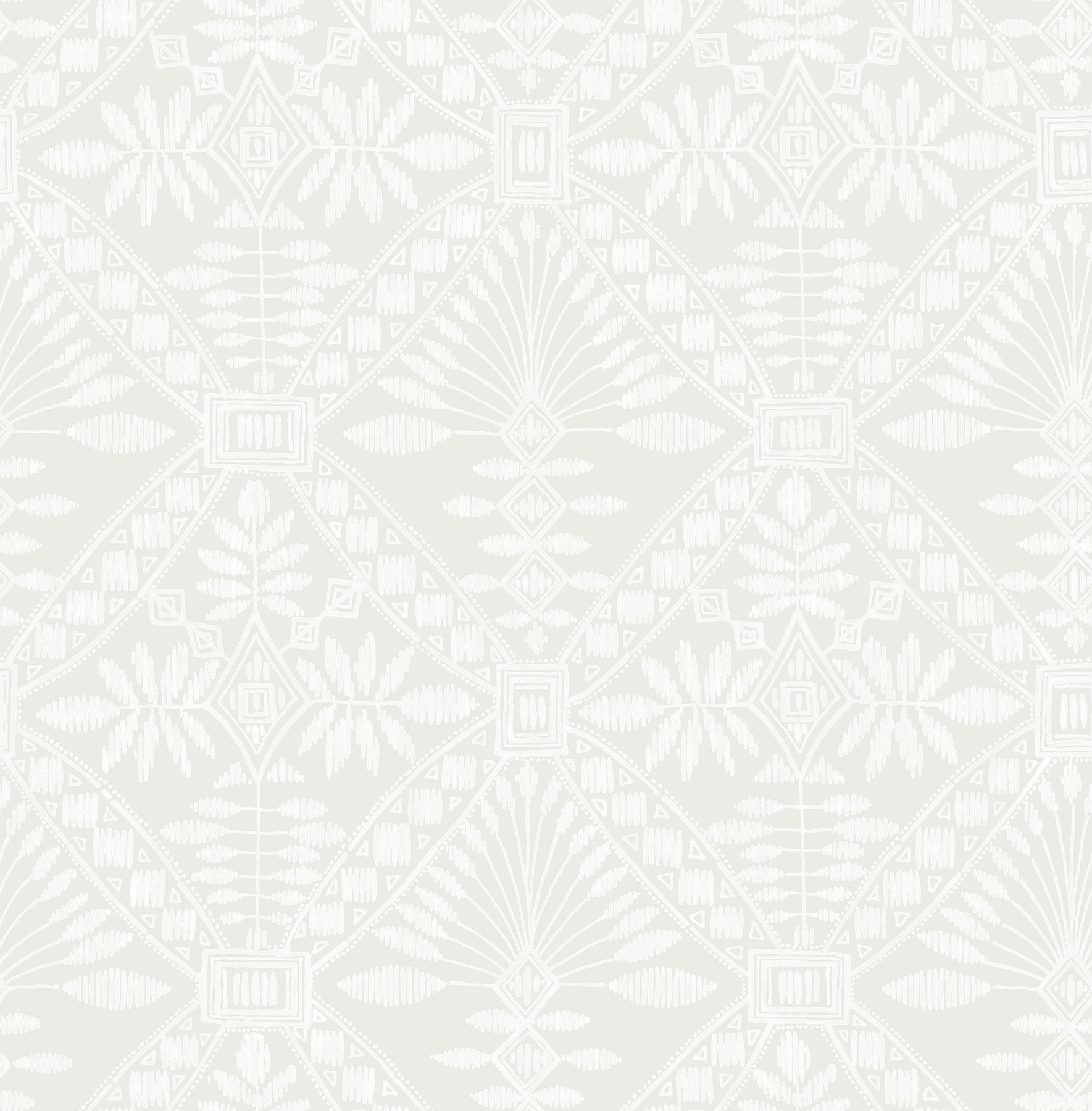 Emmarie Grey Geometric Wallpaper