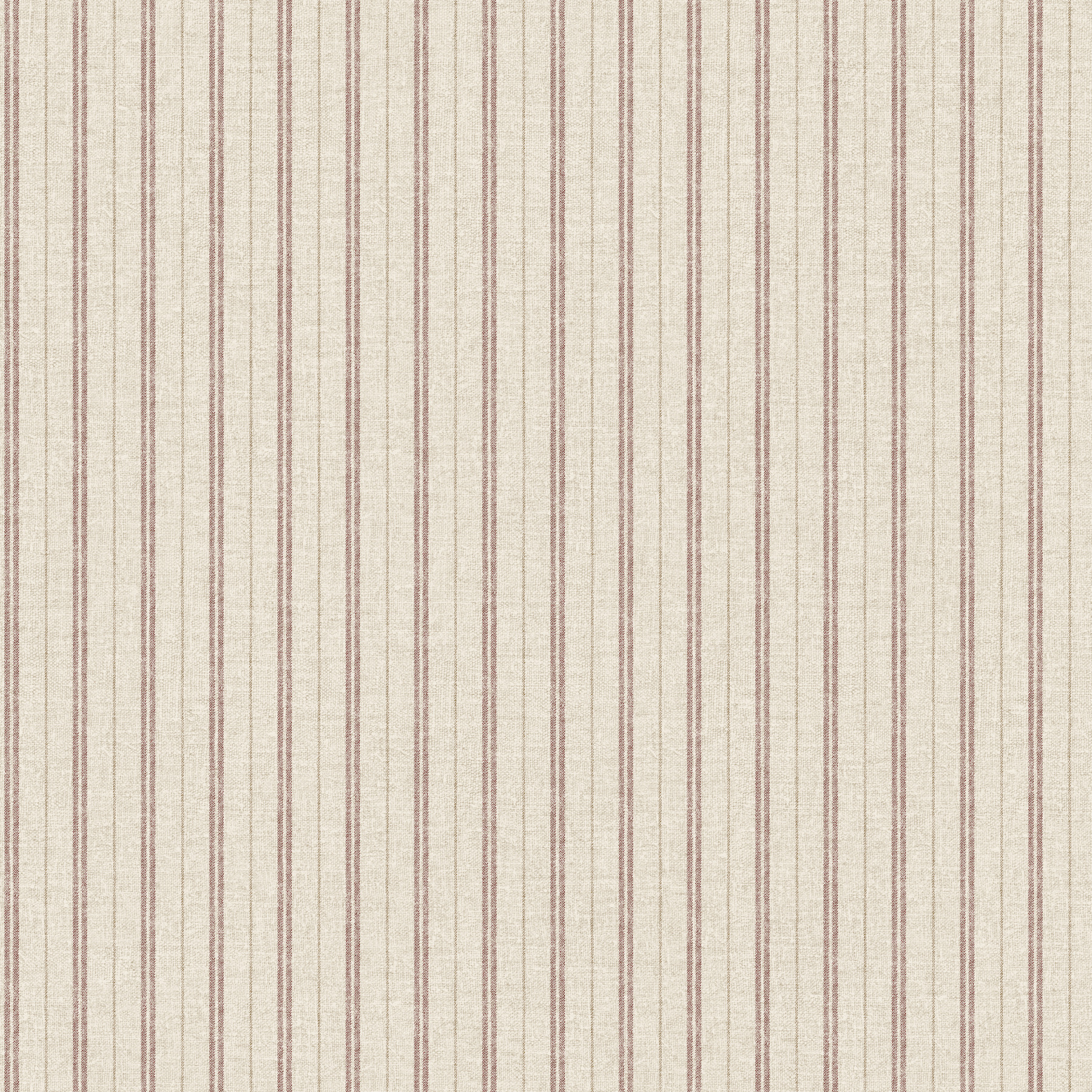 Harville Maroon Double Stripe Wallpaper