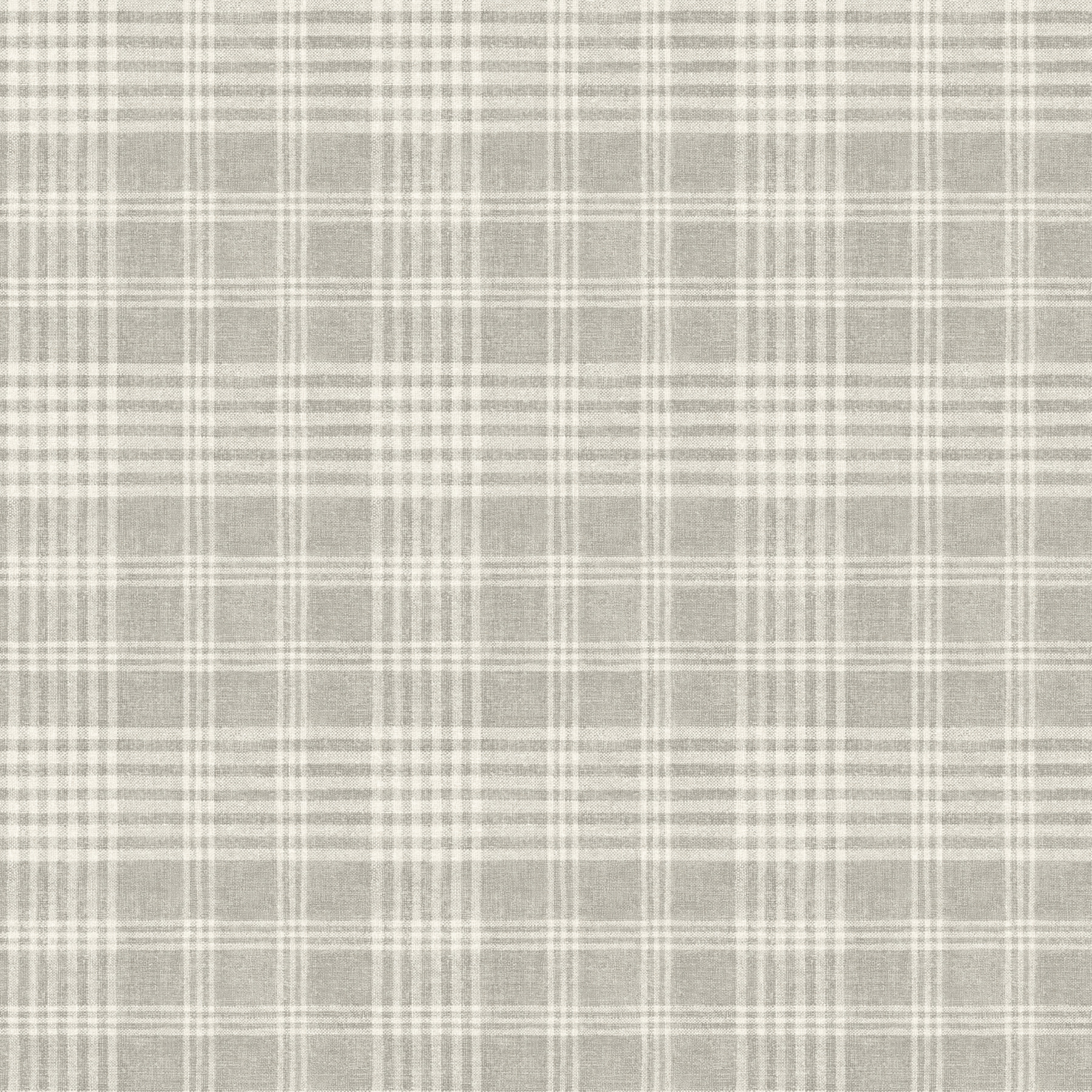 Perry Grey Plaid Wallpaper