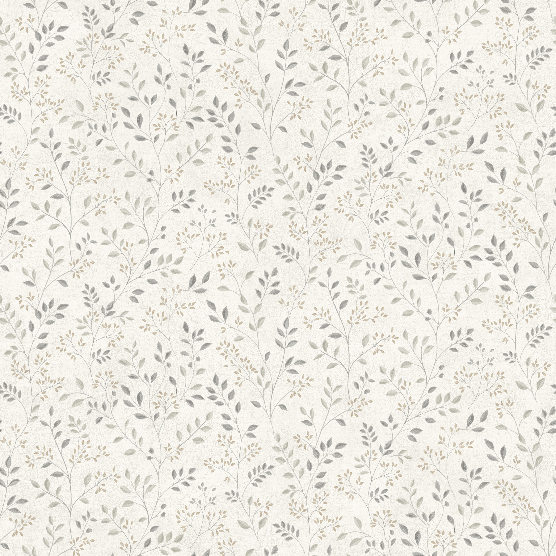 Galena Grey Botanical Trail Wallpaper