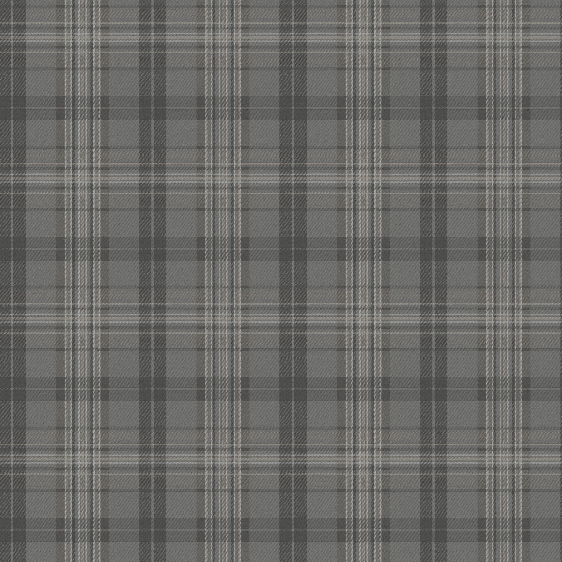 Austin Charcoal Plaid Wallpaper
