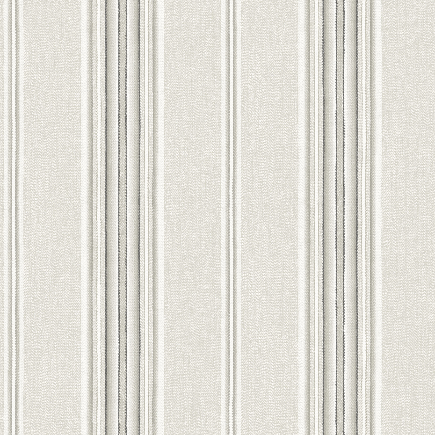 Calvados Grey Linen Stripe Wallpaper