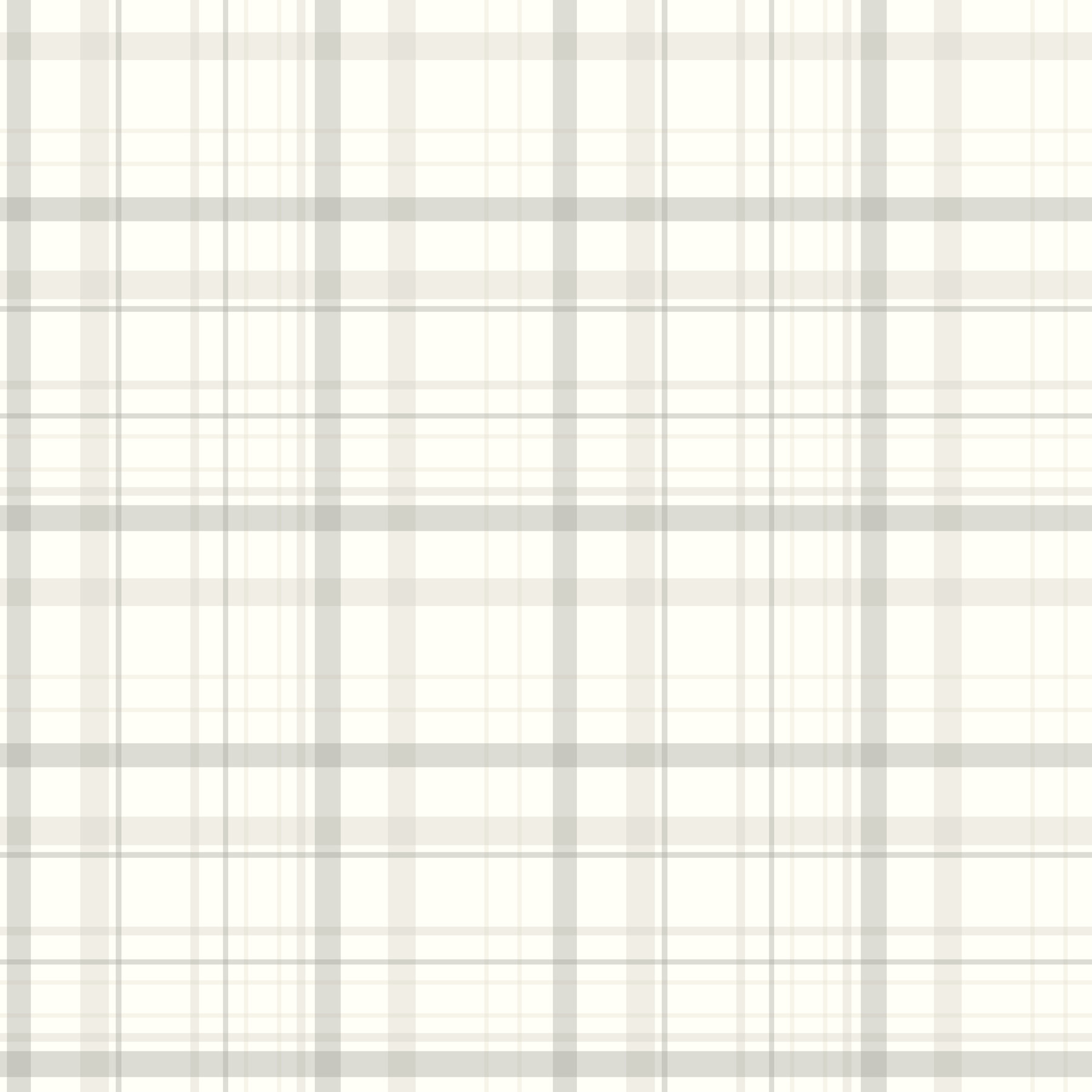 Burgess Light Grey Plaid Wallpaper