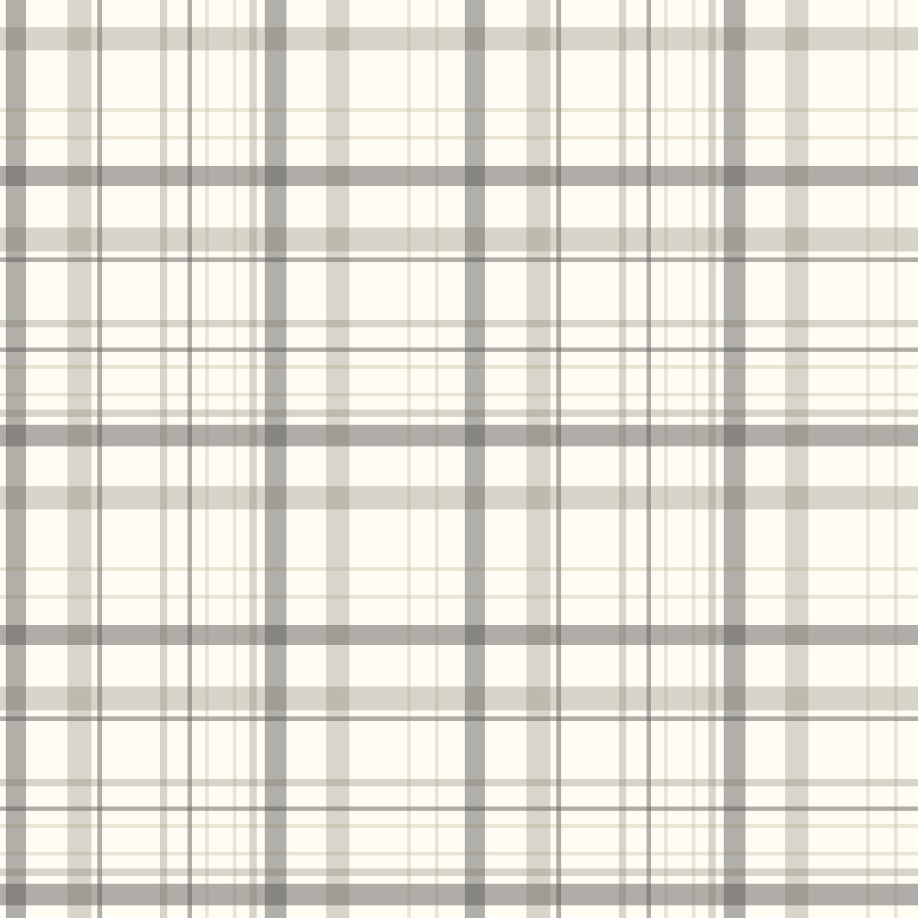 Burgess Charcoal Plaid Wallpaper
