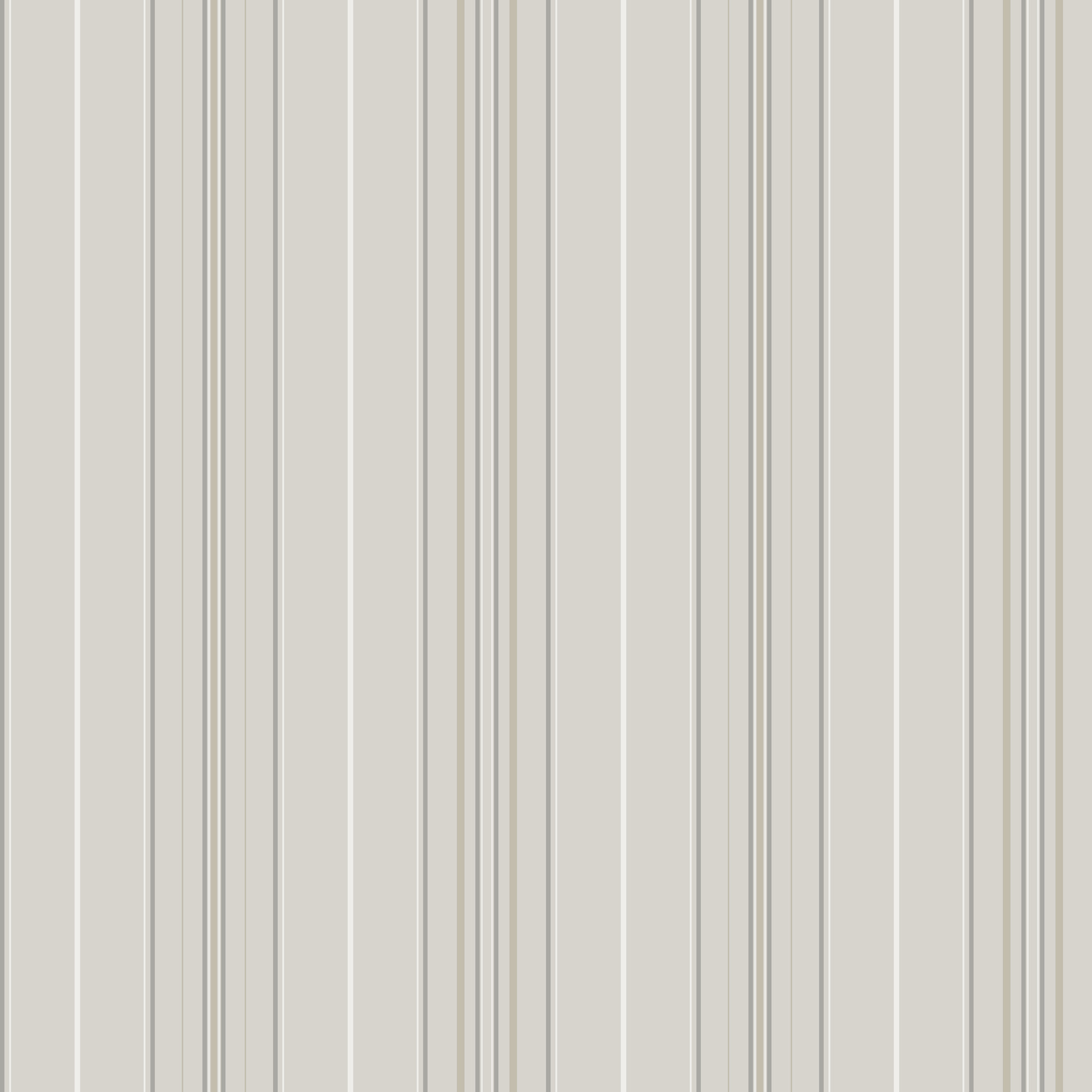 Lascelle Light Grey Modern Pinstripe Wallpaper