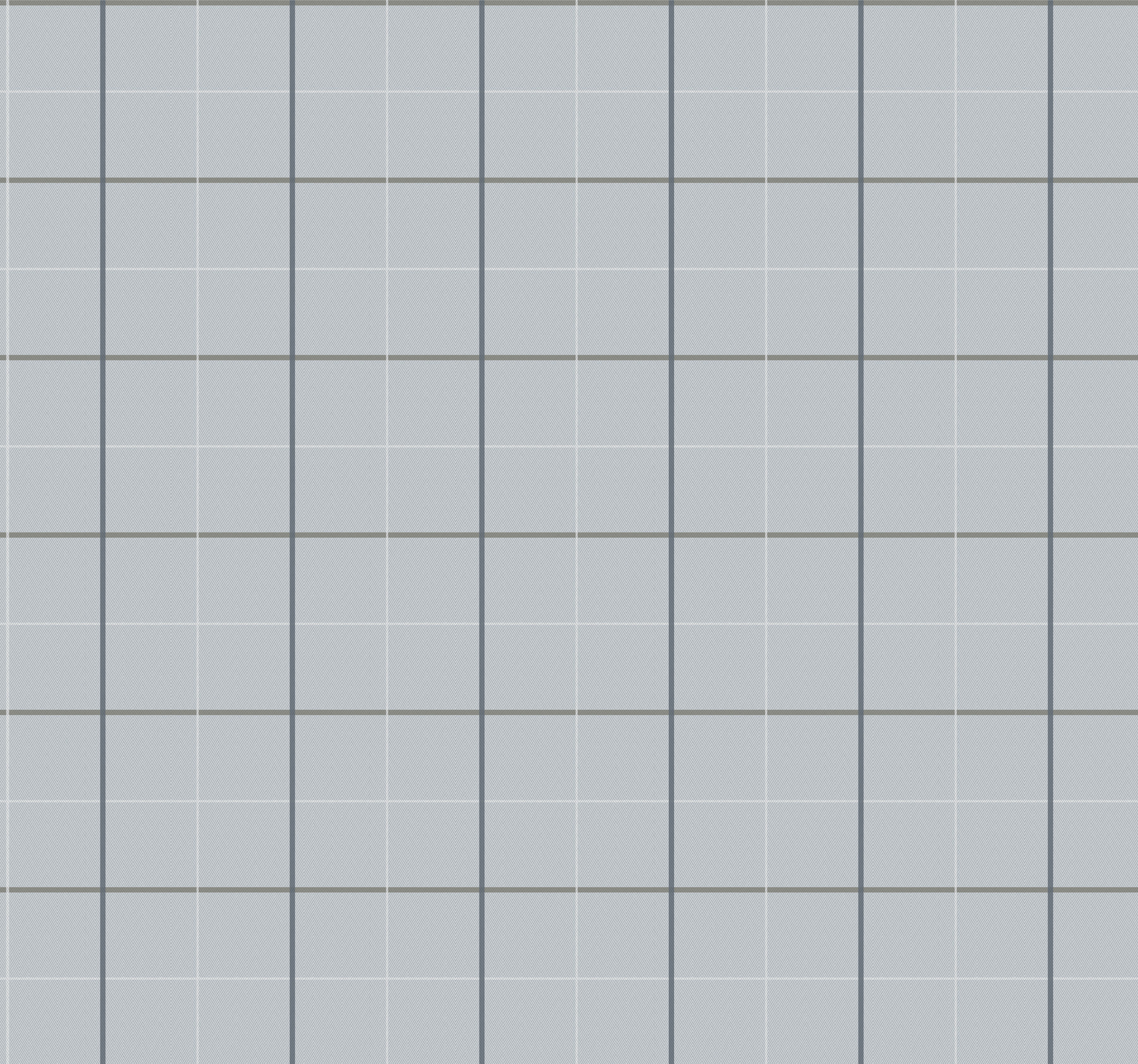 Tattersall Blue Plaid Wallpaper