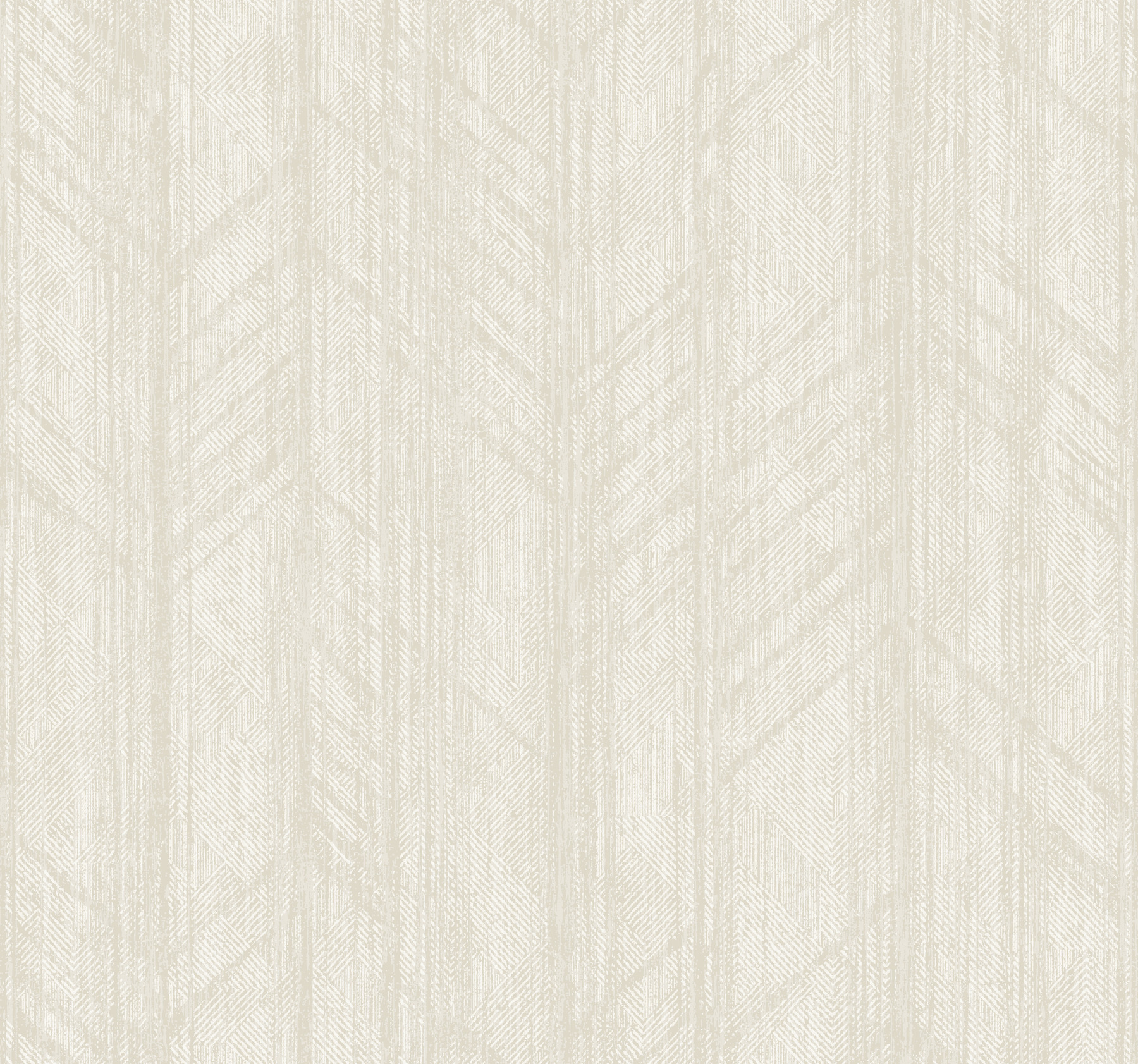 Winthrop Beige Geometric Wallpaper