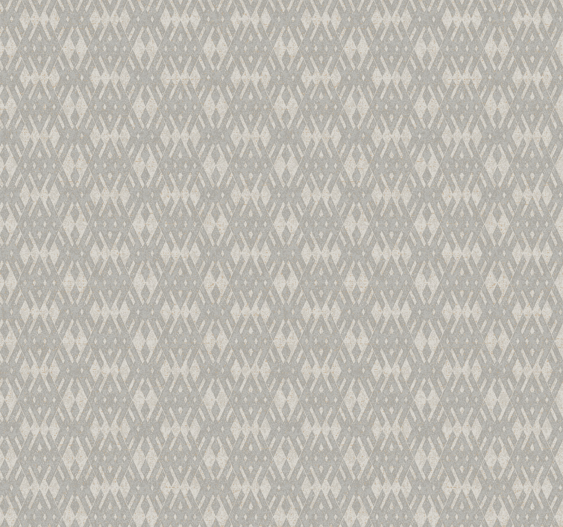 Radcliffe Grey Diamond Motif Wallpaper