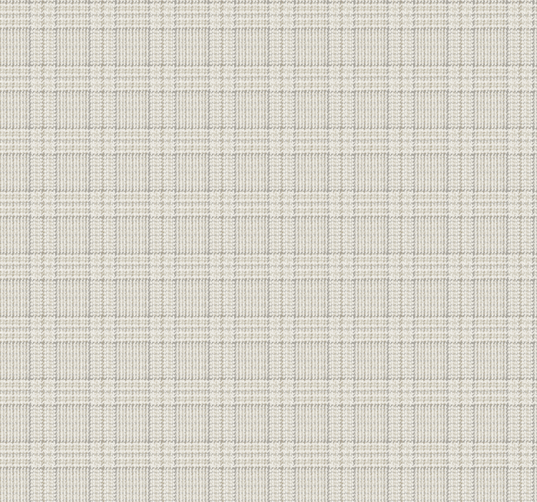 Harrington Plaid Neutral Glen Check Wallpaper