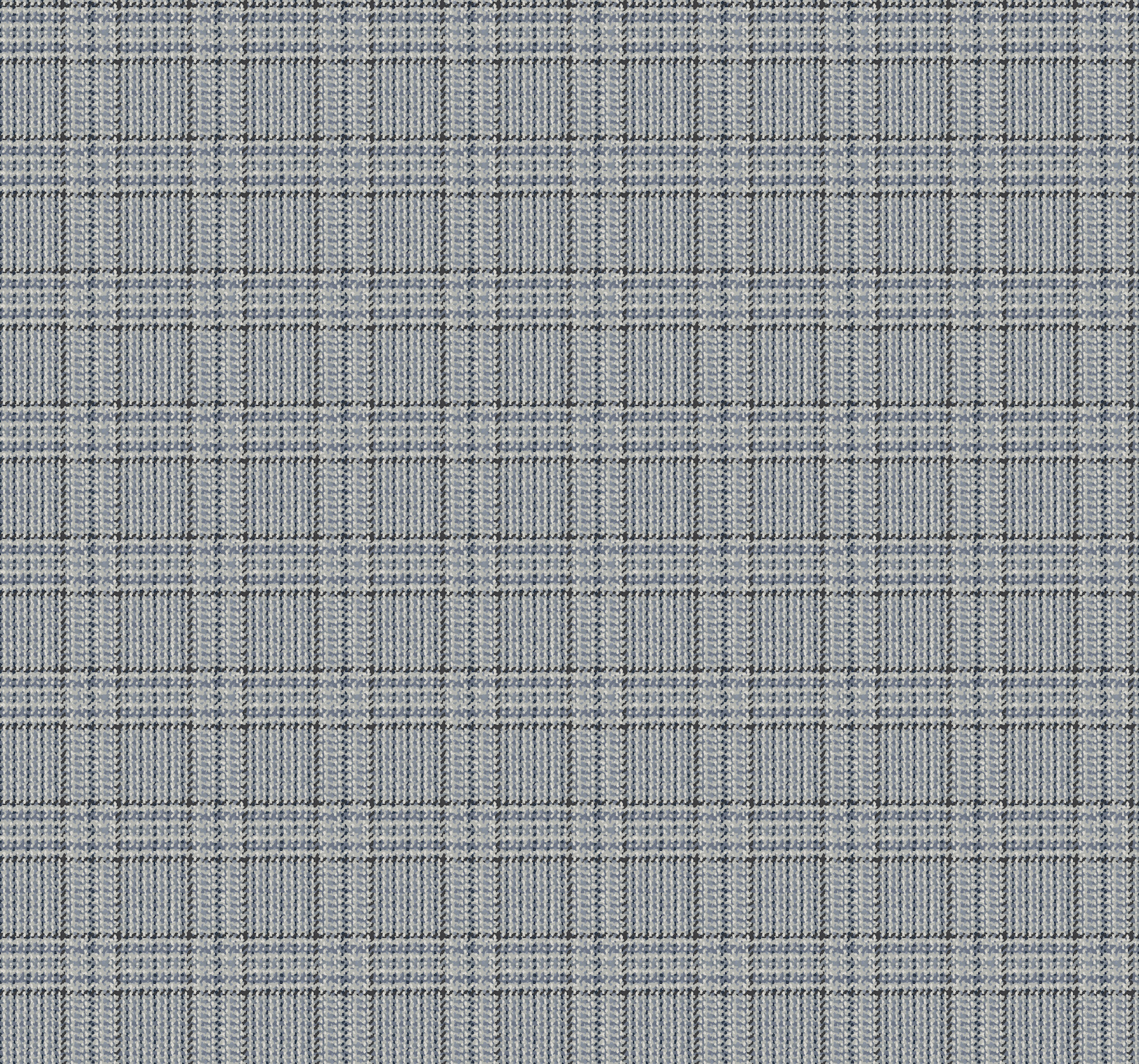 Harrington Plaid Blue Glen Check Wallpaper