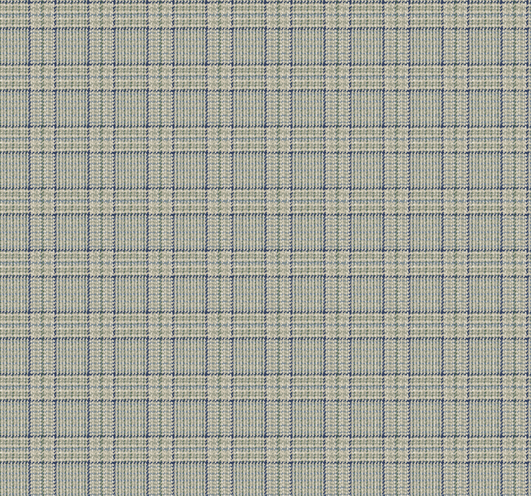 Harrington Plaid Green Glen Check Wallpaper