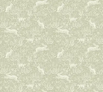 Fable Mint Peel & Stick Wallpaper