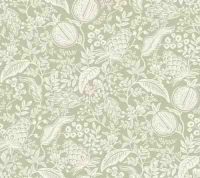 Pomegranate Pistachio Peel & Stick Wallpaper